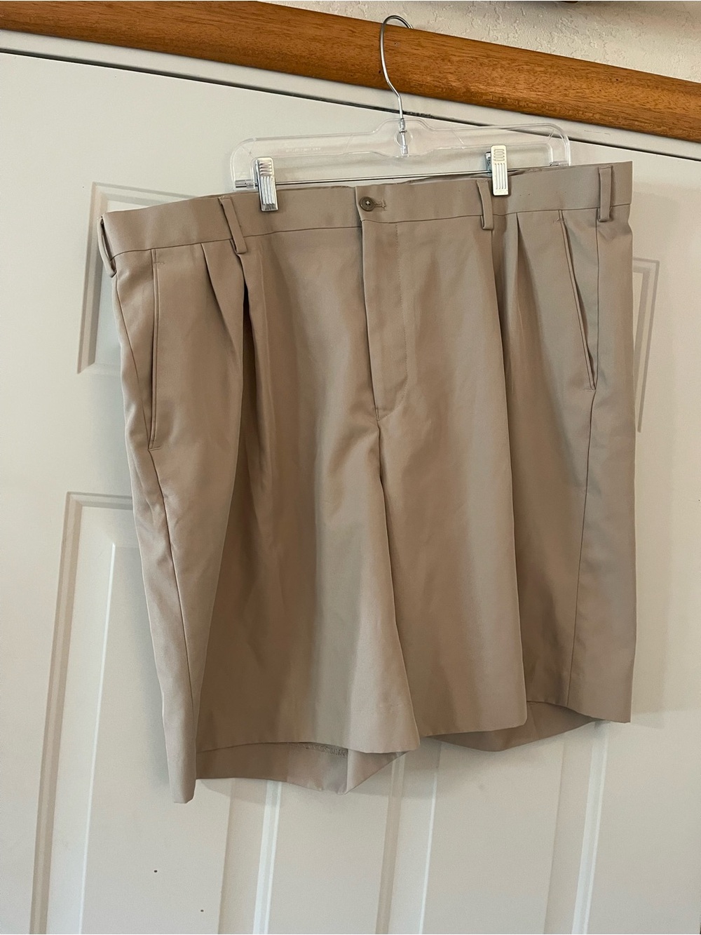 Louis Raphael Shorts Mens 36 Beige Golf Chino 42